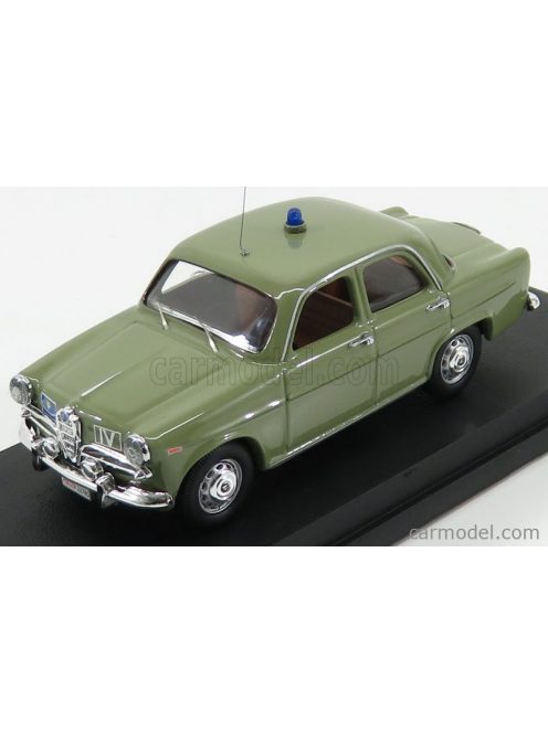 Rio-Models - Alfa Romeo Giulietta Polizia Museo Di Roma 1961 Green