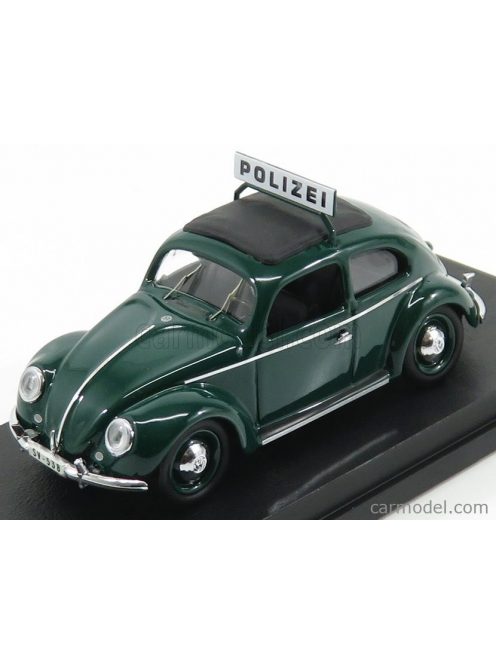 Rio-Models - Volkswagen Beetle Maggiolino Polizei 1953 Black