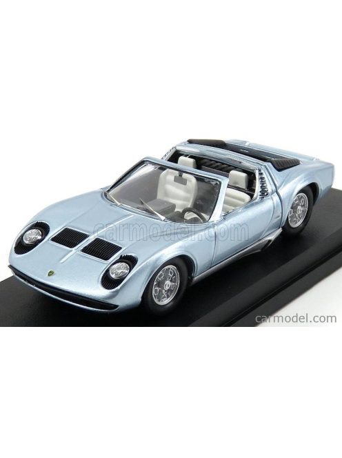 Rio-Models - Lamborghini Miura Roadster Bertone Single Sample Bruxels Motor Show 1968 Blue