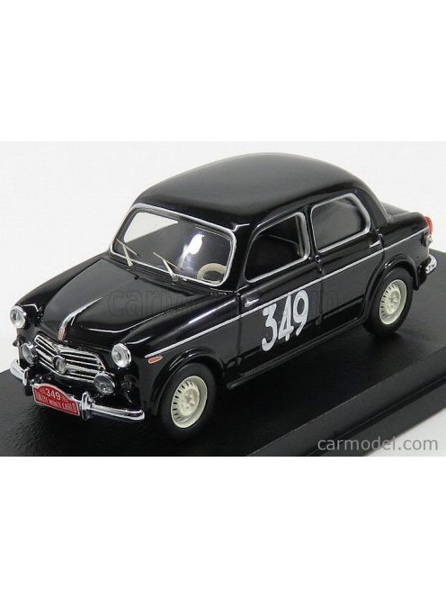 Rio-Models - Fiat 1100E N 349 Rally Montecarlo 1955 Dunod - Sampigny Black