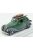 Rio-Models - Fiat 6C 1500 With Ski 1936 - Con Sci Green Black