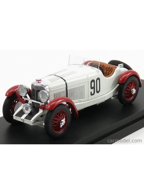 Rio-Models - Mercedes Benz Ssk N 90 Mille Miglia 1932 Broschek - Sebastian White