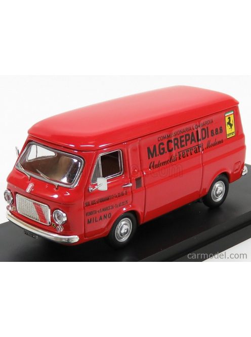 Rio-Models - Fiat 238 Van Commissionaria Lombardia M.G. Crepaldi Automodelli Ferrari Modena 1976 Red