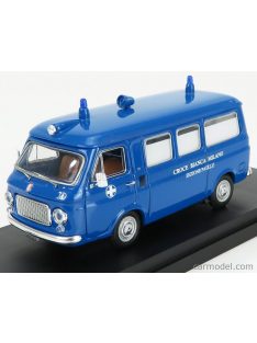   Rio-Models - Fiat 238 Ambulanza Croce Bianca Milano Sezione Paullo 1970 Blue