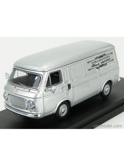 Rio-Models - Fiat 238 Van Onoranze Funebri Rossi 1972 - Hearse - Carro Funebre - Funeral Car Silver Grey