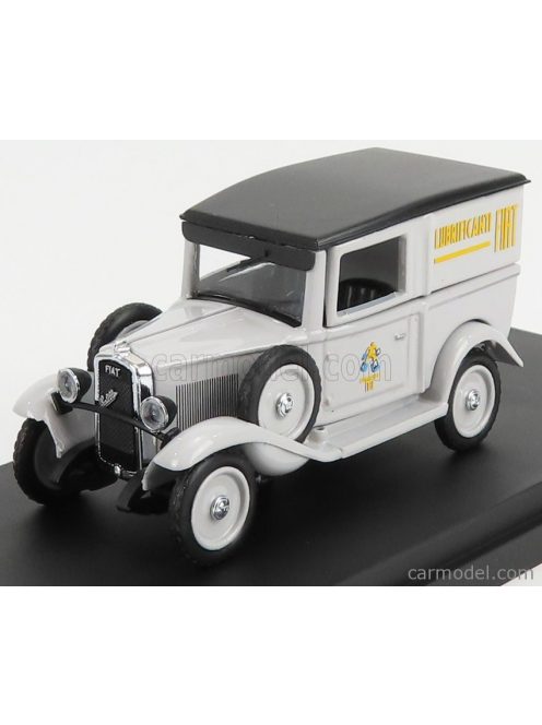 Rio-Models - Fiat 508 Balilla Van Fiat Lubrificanti 1935 Grey Black