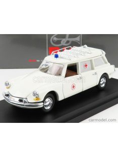   Rio-Models - Citroen Id19 Break C.R.I. Croce Rossa Italiana 1958 - Ambulance White