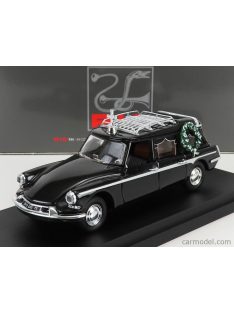   Rio-Models - Citroen Ds19 Break Carro Funebre - Hearse - Funeral Car With Coffin 1963 Black