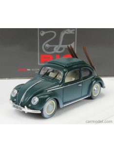   Rio-Models - Volkswagen Beetle Maggiolino Con Sci 1950 - Winter Vacation With Ski Grey