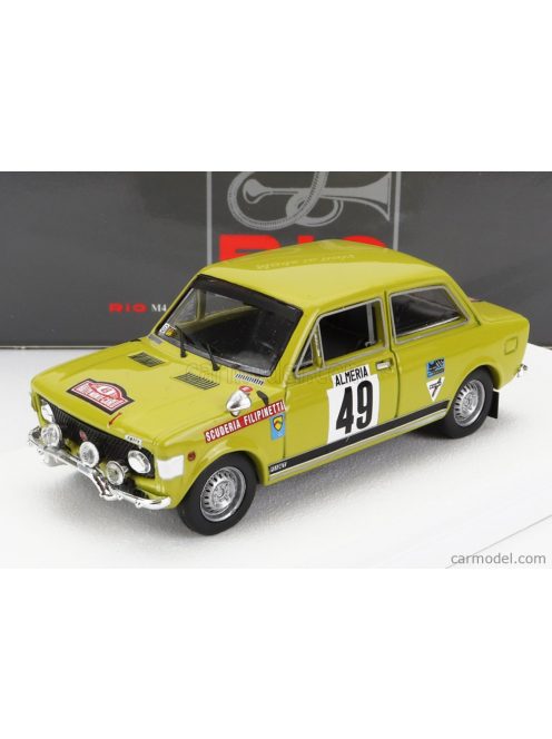 Rio-Models - Fiat 128 Rally N 49 Rally Montecarlo 1972 P.Lier - J.P.Frattini Green