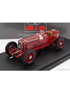   Rio-Models - Alfa Romeo P3 Tipo B N 4 2Nd Circuito Di Modena 1934 Achille Varzi Red