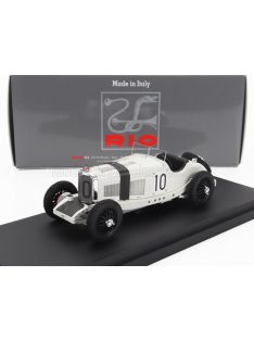   Rio-Models - MERCEDES BENZ SSKL SPIDER N 10 GERMAN GP 1931 HANS STUCK WHITE