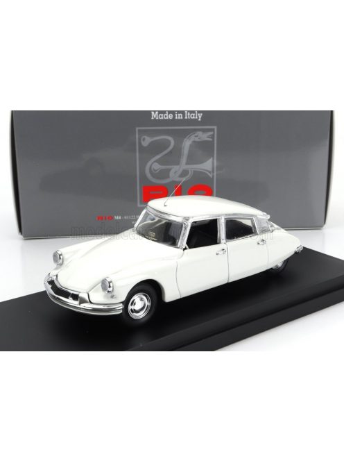 Rio-Models - CITROEN DS19 1962 - PERSONAL CAR ISPETTORE GINKO WHITE