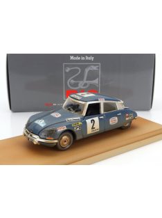   Rio-Models - CITROEN DS21 N 2 4th RALLY MAROCCO DIRTY VERSION 1971 BOB NEIRET - JACQUES TERRAMORSI BLUE