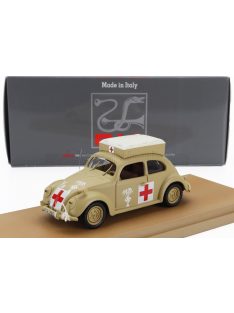   Rio-Models - VOLKSWAGEN BEETLE KAFER MAGGIOLINO AMBULANCE AFRICA KORPS 1941 MILITARY SAND