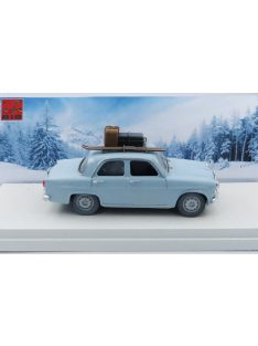   Rio-Models - ALFA ROMEO GIULIETTA Ti VACANZE INVERNALI WINTER HOLIDAYS 1959 LIGHT BLUE