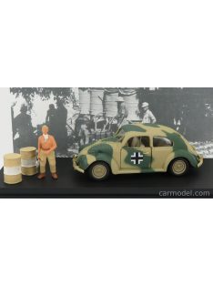   Rio-Models - Volkswagen Africa Korps Wehrmacht 1941 With Figures Military Green Sand