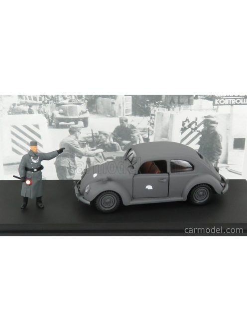 Rio-Models - Volkswagen Kdf 1939 With Wehrmacht With Figures Military Grey