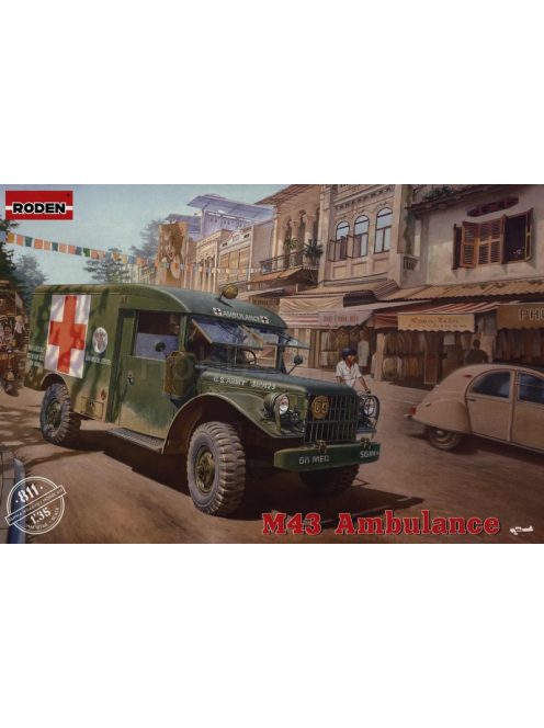 Roden - M43 3/4 Ton 4X4 Ambulance Truck