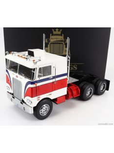   Road-Kings - Peterbilt 352 Pacemaker Tractor Truck 3-Assi 1979 White Red Blue