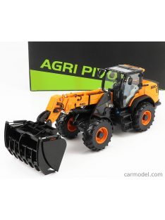   Ros-Model - Dieci T90 Plus Agri Pivot Ruspa Gommata 2010 - Tractor Scraper Yellow Black