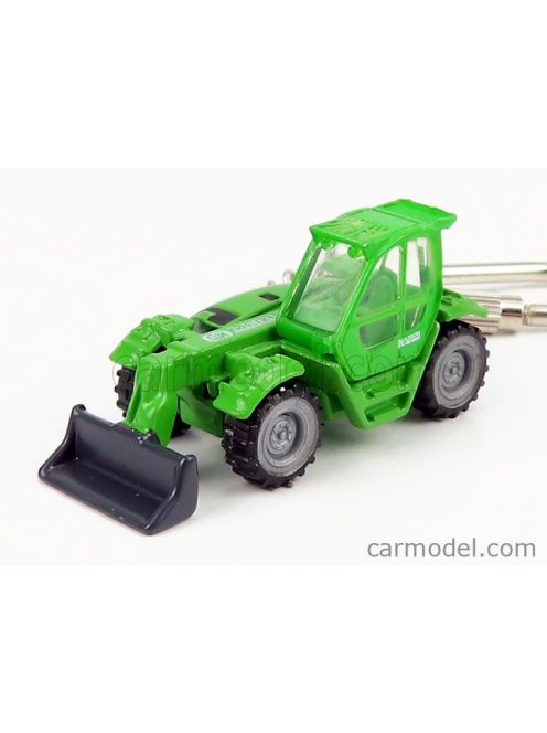 Ros-Model - Merlo Portachiavi - Keyring Panoramic P38.12 Plus Telescopic Boom Tractor - Elevatore - Scraper Green