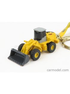   Ros-Model - New Holland Portachiavi - Keyring W190 Ruspa Gommata - Scraper Yellow