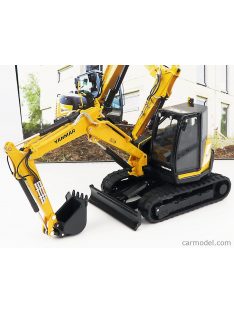   Ros-Model - Yanmar Sv100 Escavatore Cingolato - Tractor Hydraulic Excavator Yellow Grey