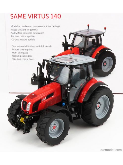 Ros-Model - Same 140 Virtus Tractor 2016 Red Black