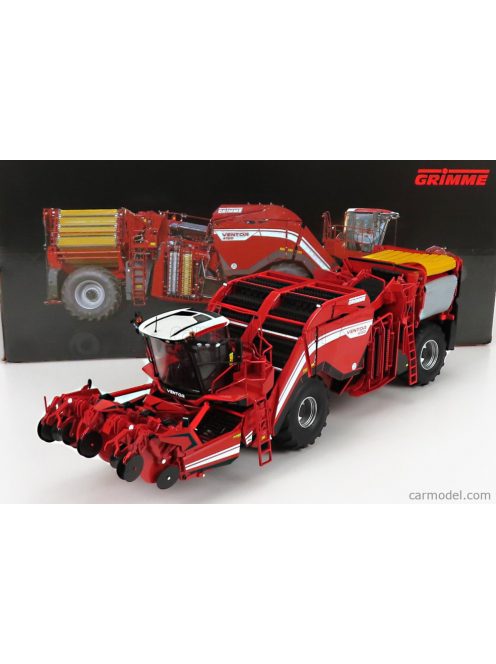 Ros-Model - Grimme Ventor 4150 Scavapatate Semovente - 4-Row Self-Propelled Harvester Red