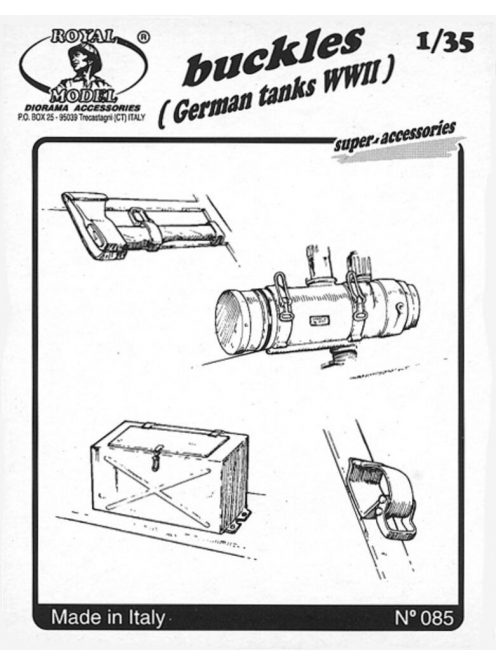 Royal Model - Buckles German tank