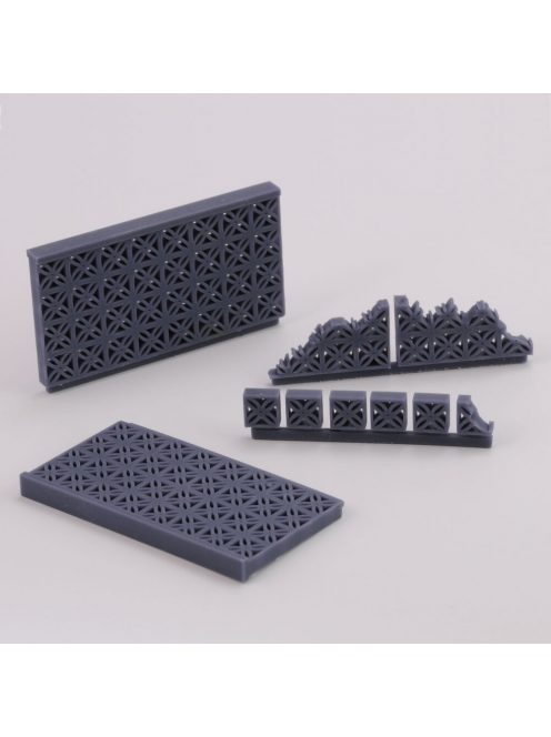 Royal Model - Railing for buildings Middle East  3D printed