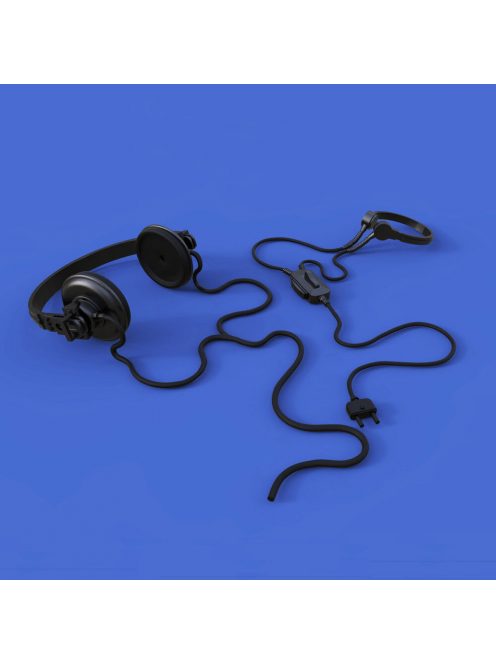 Royal Model - German tanker head phones set-WWII  3D printed