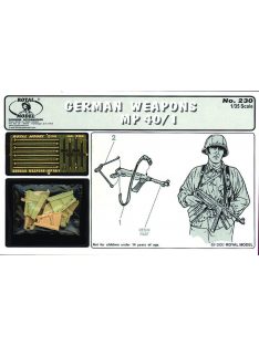 Royal Model - German weapons-MP40/1 (1/35 scale)