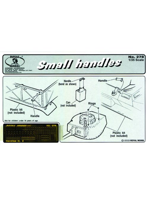 Royal Model - Small Handles (1/35-