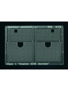 Royal Model - Engine Grill Screen Tiger I (for Dragon kit)