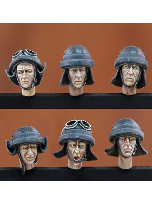 Royal Model - Italian tankers heads-WWII