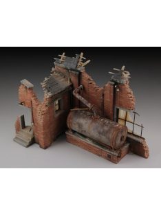 Royal Model - Factory ruin with steam boiler