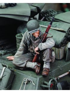 Royal Model - U.S. Infantry at rest with rifle-no.1-WWII