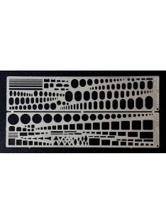 Royal Model - Templates set stencils (all scales)