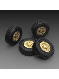 Royal Model - U.S. 4x4 MRAP sagged wheels