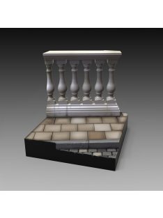 Royal Model - Base with columns  'cm 5x5' (75mm)