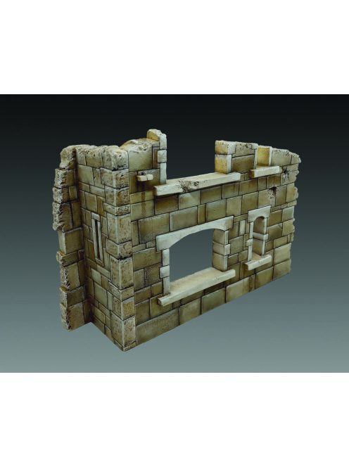 Royal Model - Ruined building section