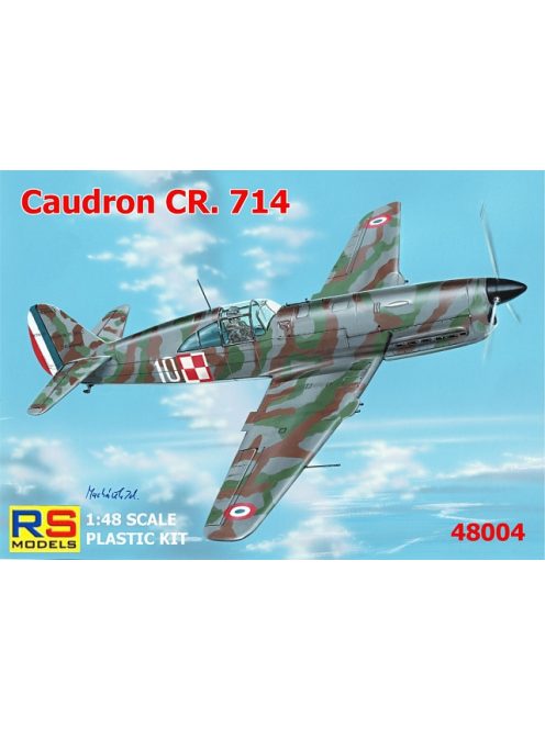 RS Models - Plastikový model letadla 1/48 Caudron CR.714 C-1 5 decal v. for France, Luftwaffe, Finland