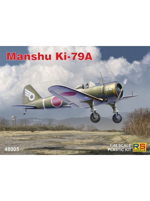 RS Models - Plastikový model letadla 1/48 Manshu Ki-79 A Shimbu-tai 3 decal v. for Japan, Indonesia