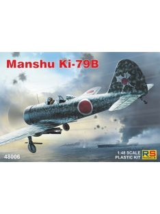   RS Models - Plastikový model letadla 1/48 Manshu Ki-79 B Trainer   3 decal v. for Japan, Indonesia