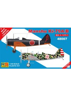   RS Models - Plastikový model letadla 1/48 Manshuki-79 A/B 4 decal v. for Japan, China