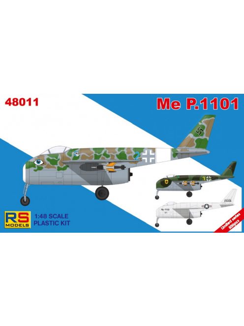 RS Models - 1/48 Messerschmitt P.1101 "Limited" - RS Models