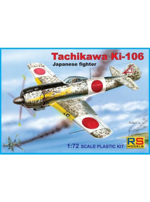 RS Models - Plastikový model letadla 1/72 Tachikawa Ki-106 Home def 2 decal v. for Japan, Manchoukuo 