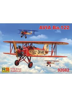   RS Models - Plastikový model letadla 1/72 Avia B-122 3 decal v. for Czech